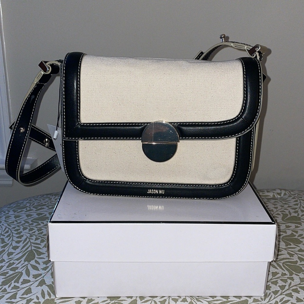 JASON WU Orbit Canvas crossover bag